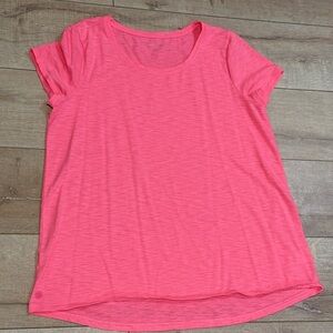 Lilly Pulitzer, pink, scoop neck, t-shirt, XL